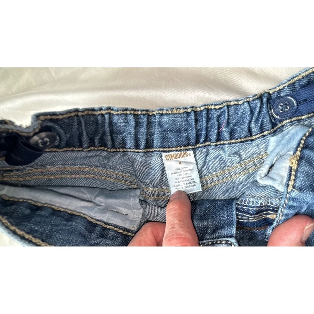 Gymboree Jeans Floral Embroidered size‎ 4